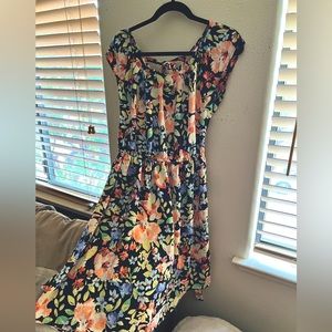 NWOT LC Lauren Conrad Floral Dress